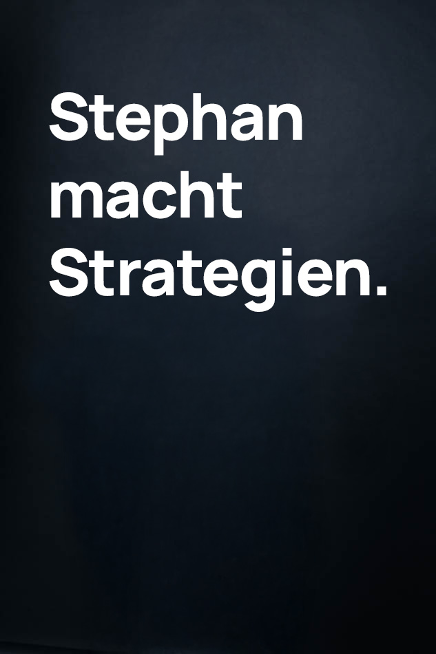 Portrait Stephan Oetiker